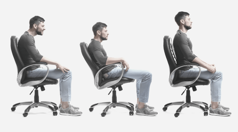 3 most common types of sitting
