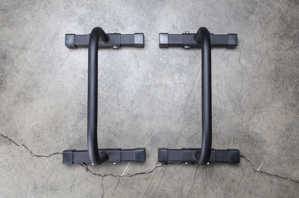 Steel parallette bars by Rogue