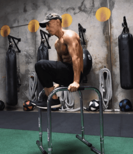 Lebert parallel bars workout