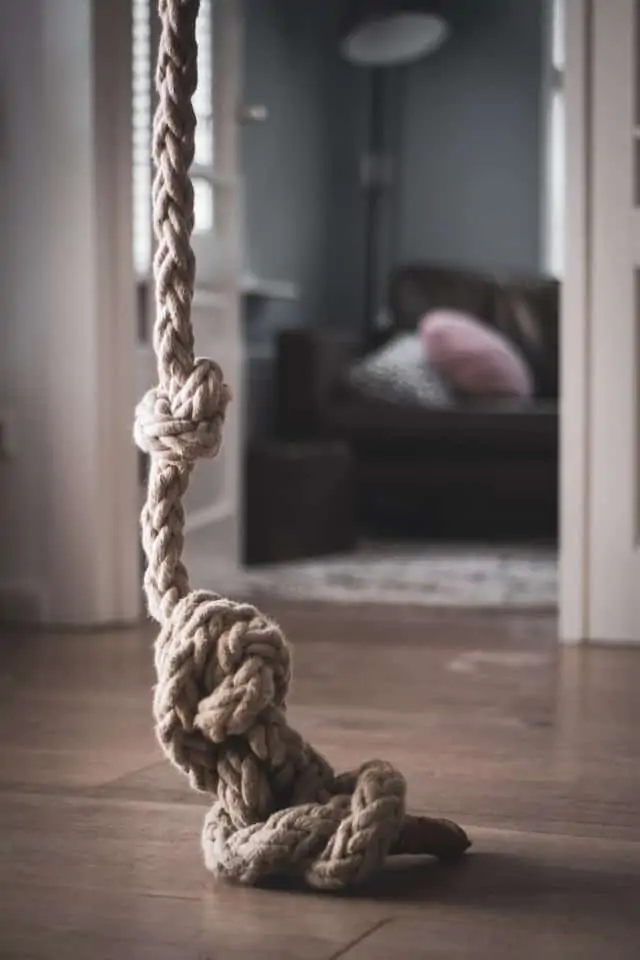 Braided fiber style climbing rope