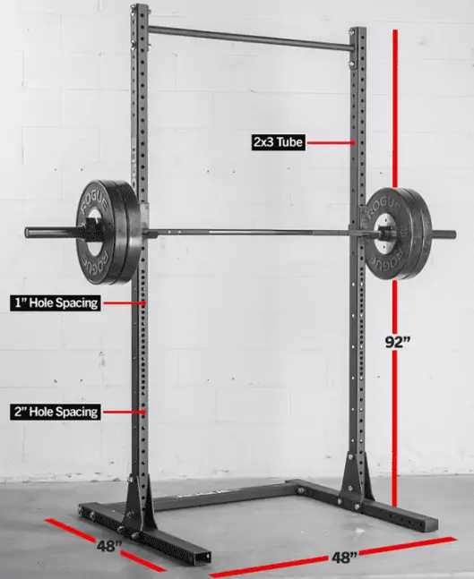 Rogue Free-Standing Pull-Up Squat Rack